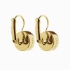 Dyrberg Kern Louise Gold Earrings - Lavender