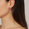 Dyrberg Kern Louise Gold Earrings - Pink