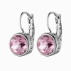 Dyrberg Kern Louise Silver Earrings - Light Rose