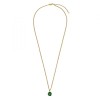 Dyrberg Kern Ette Gold Necklace - Green