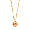 Dyrberg Kern Ette Gold Necklace - Peach