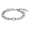 Dyrberg Kern Grivna Silver Bracelet - Crystal