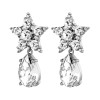 Dyrberg Kern Hydra Silver Earrings - Crystal