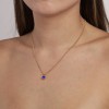 Dyrberg Kern Jemma Gold Necklace - Sapphire