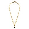 Dyrberg Kern Lisanna Gold Necklace - Black