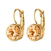 Dyrberg Kern Louise Gold Earrings - Peach