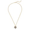 Dyrberg Kern Lyra Gold Necklace - Grey