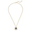 Dyrberg Kern Lyra Gold Necklace - Rainbow