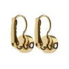 Dyrberg Kern Madu Gold Earrings - Grey