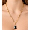 Dyrberg Kern Metta Gold Necklace - Black/Golden