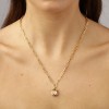 Dyrberg Kern Octa Gold Necklace - Golden