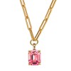 Dyrberg Kern Octa Gold Necklace - Light Rose