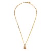 Dyrberg Kern Octa Gold Necklace - Peach