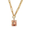 Dyrberg Kern Octa Gold Necklace - Peach