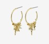 Pilgrim Earrings Freedom Gold