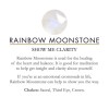 Sarah Verity Rio Rainbow Moonstone Silver Ring