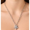 Dyrberg Kern Sagitta Silver Necklace - Crystal