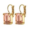 Dyrberg Kern Segin Gold Earrings - Peach