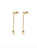 UNOde50 Gold Chain Heart Earrings