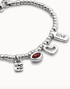 UNOde50 Silver Charm Bracelet - Love