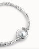 UNOde50 Leather Silver Necklace with Pearl