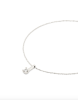 UNOde50 Silver Necklace with Clear Zirconia