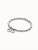 UNOde50 Silver Bracelet with Suerte Pendant - Large