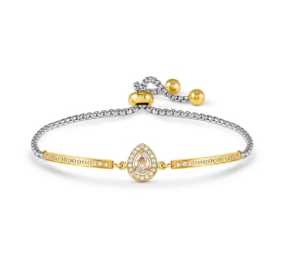 Nomination Royal Dream Gold & Silver Pear Bracelet