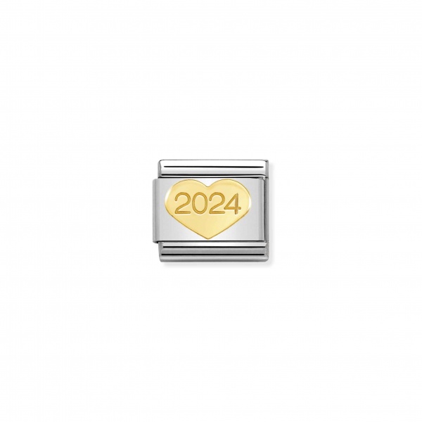 Nomination Gold Heart 2024 Composable Charm