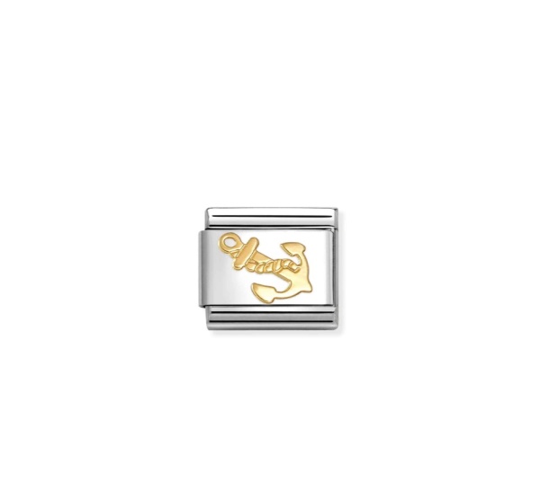 Nomination Gold Anchor Composable Charm