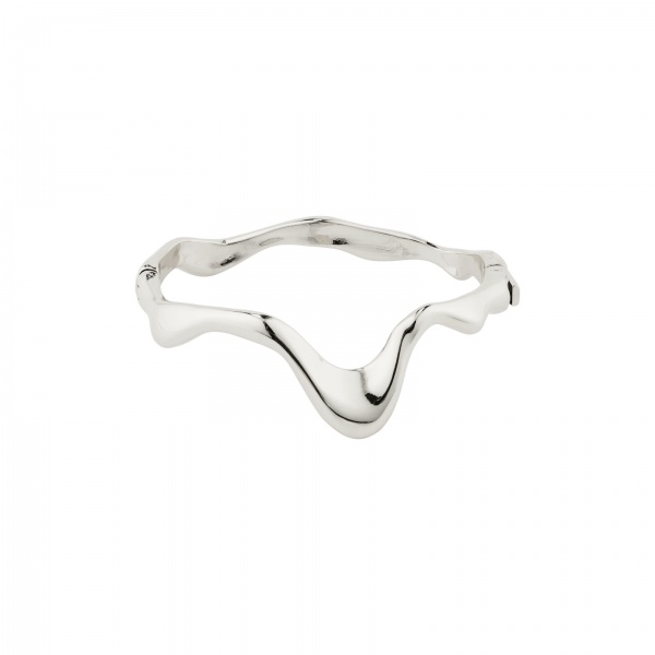 Pilgrim Bangle Moon Silver