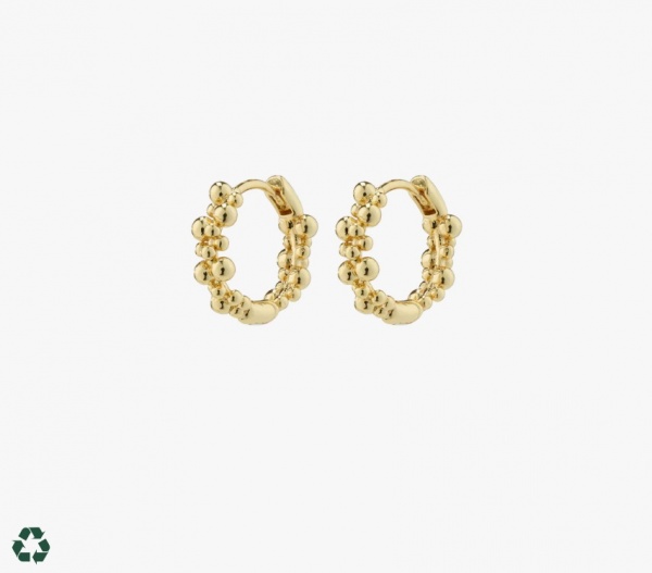 Pilgrim Earrings Solidarity Gold