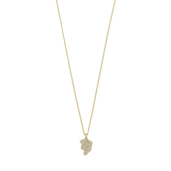 Pilgrim Necklace Connect Crystal Gold