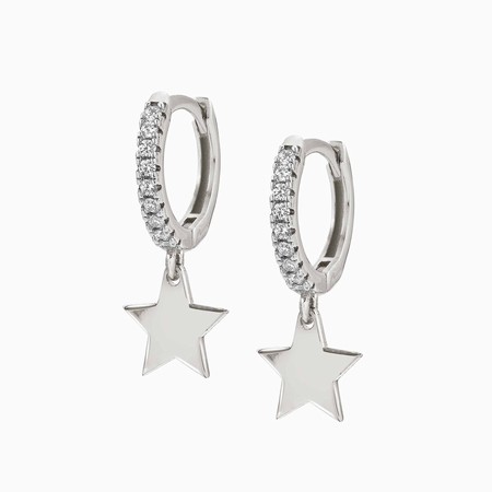 Nomination Chic & Charm Silver Star Earrings