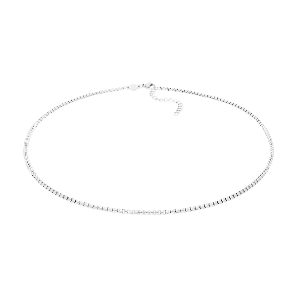 Qudo Silver Necklace Ceri 45cm