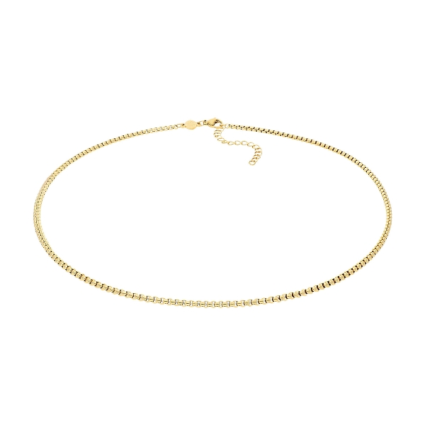 Qudo Gold Necklace Ceri 45cm