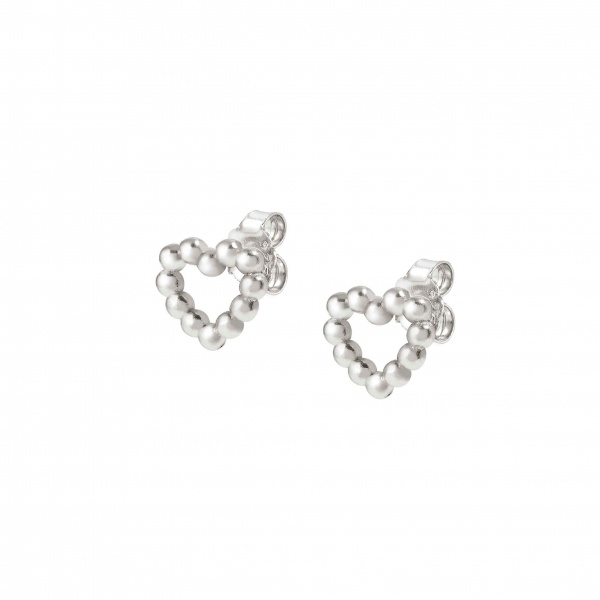 Nomination LoveCloud Silver Heart Stud Earrings