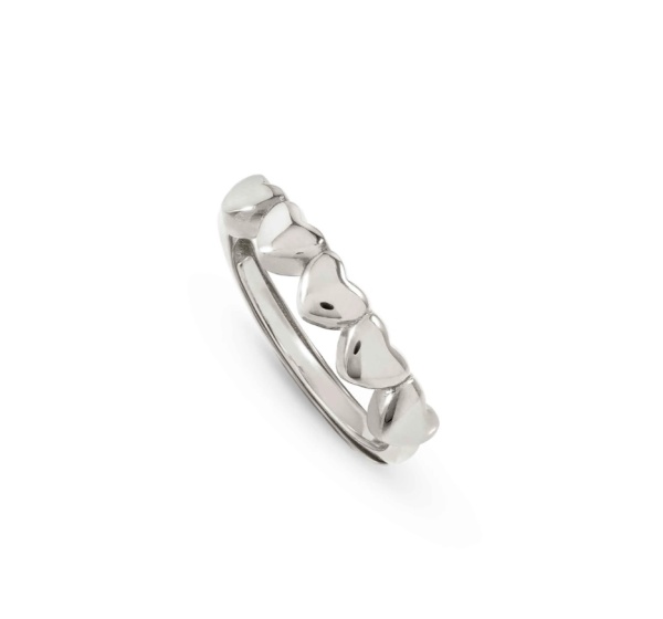 Nomination Armonica Silver Hearts Ring