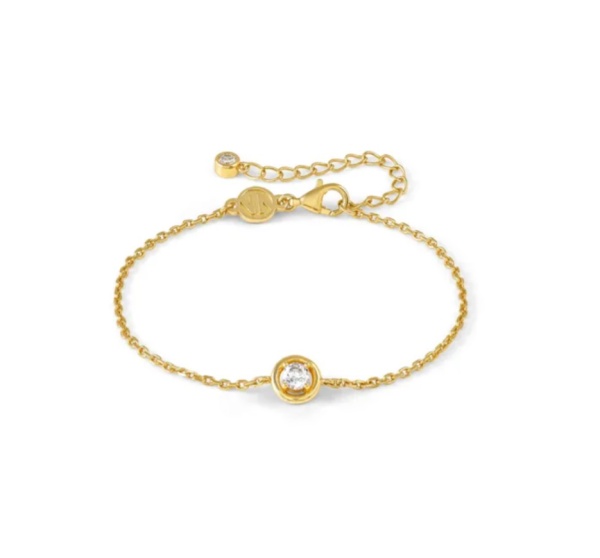 Nomination Cosmic Love Gold Circle Bracelet