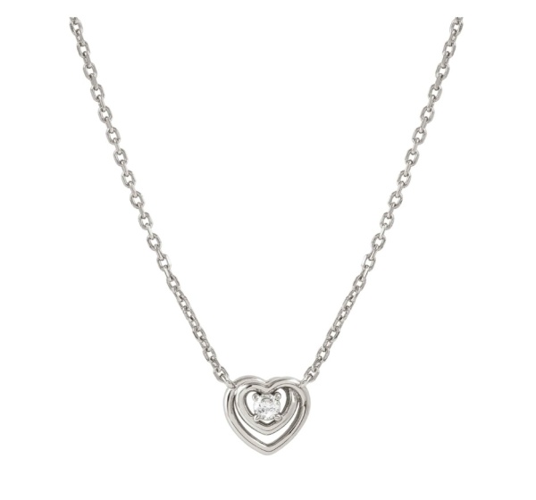 Nomination Cosmic Love Silver Heart Necklace