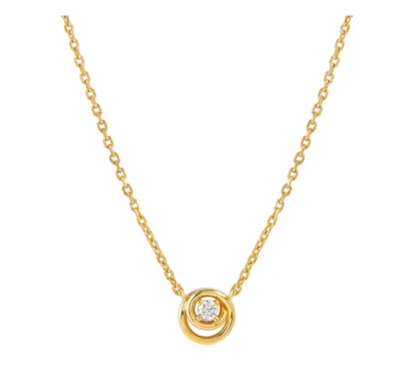 Nomination Cosmic Love Gold Circle Necklace