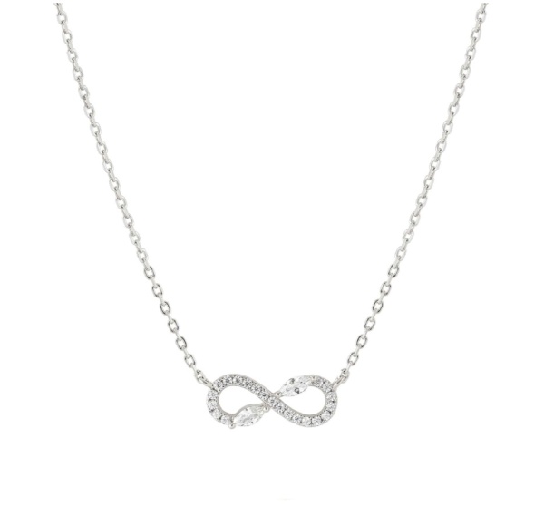 Nomination Shine Me Up Silver Infinity Necklace