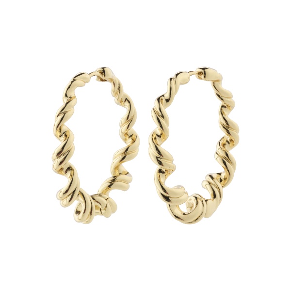 Pilgrim Earrings Larisa Gold Hoop