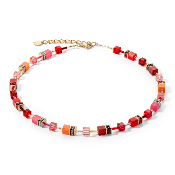 Coeur de Lion Gold Red Necklace 2838/10-0300