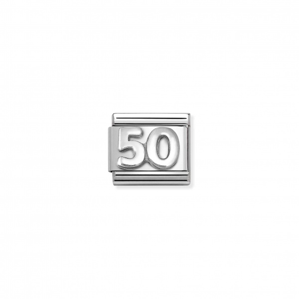 Nomination Silver Oxidised 50 Composable Charm