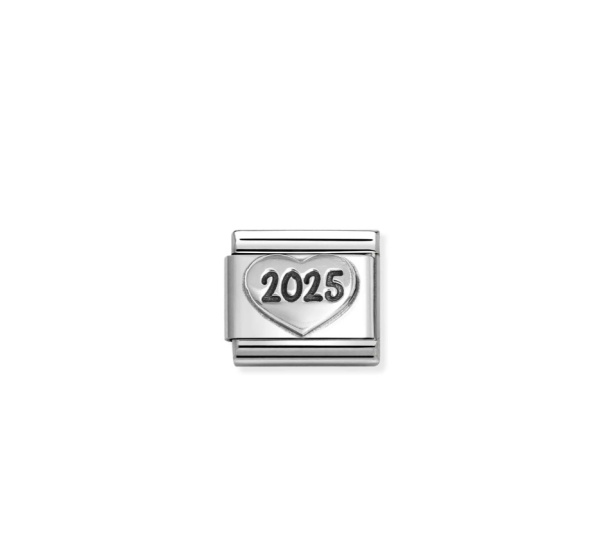 Nomination Silver Heart 2025 Composable Charm