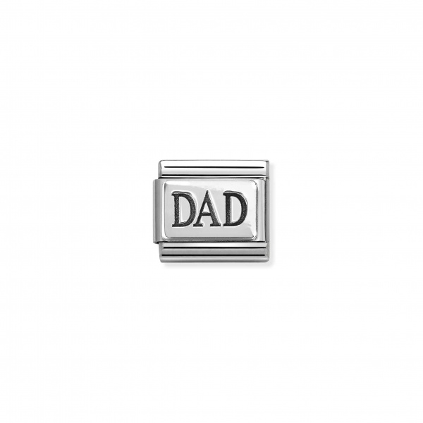 Nomination Silver Dad 2023 Design Composable Charm