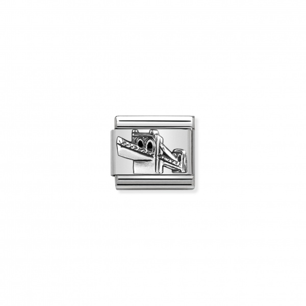 Nomination Silver Brooklyn Bridge New York Composable Charm