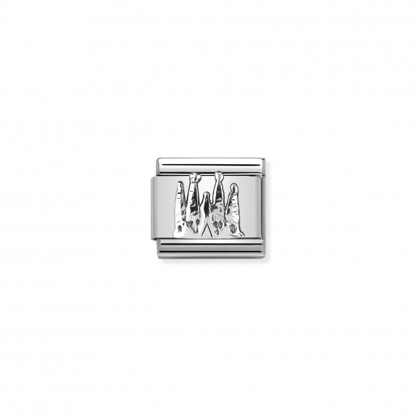 Nomination Silver Sagrada Familia Barcelona Composable Charm