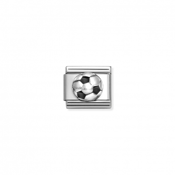 Nomination Silver Football Composable Charm